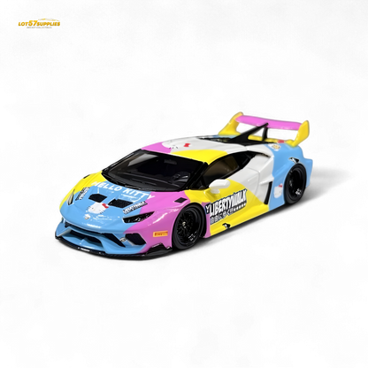 Flame Lamborghini Huracan LP610-4 LWBK WideBody Resin 1:64