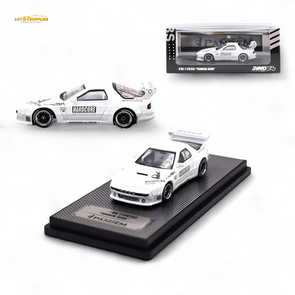 INNO64 Mazda RX-7 FC3S Pandem Aero White 1:64