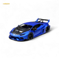 Flame Lamborghini Huracan LP610-4 WideBody Resin - Matte Blue 1:64