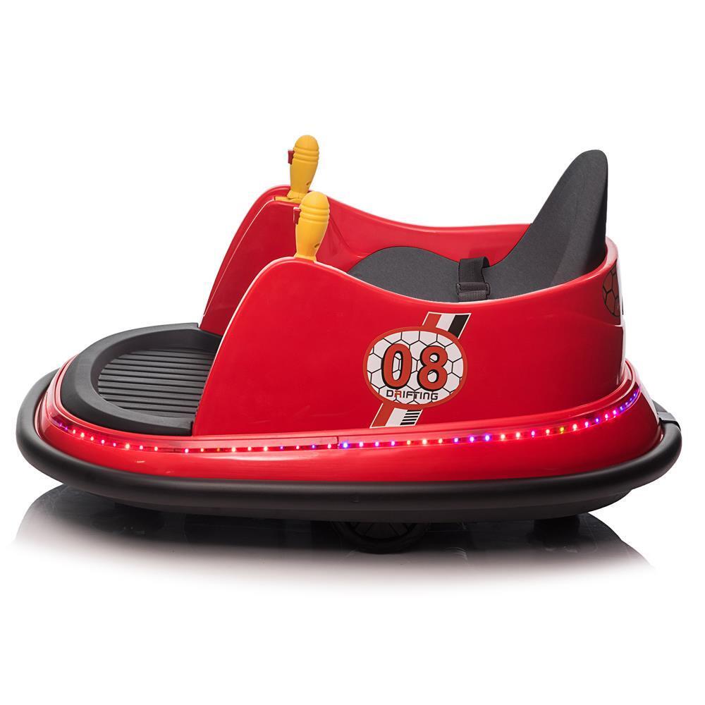 360° Spinning Electric Bumper Car for Kids with Remote Control and MP3 Player