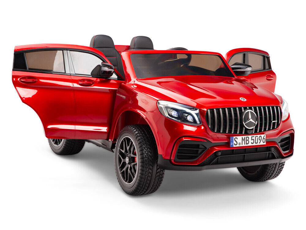 12V Power Mercedes GLC63S 2 SEAT Children's Electric Ride-on Car with Wheels