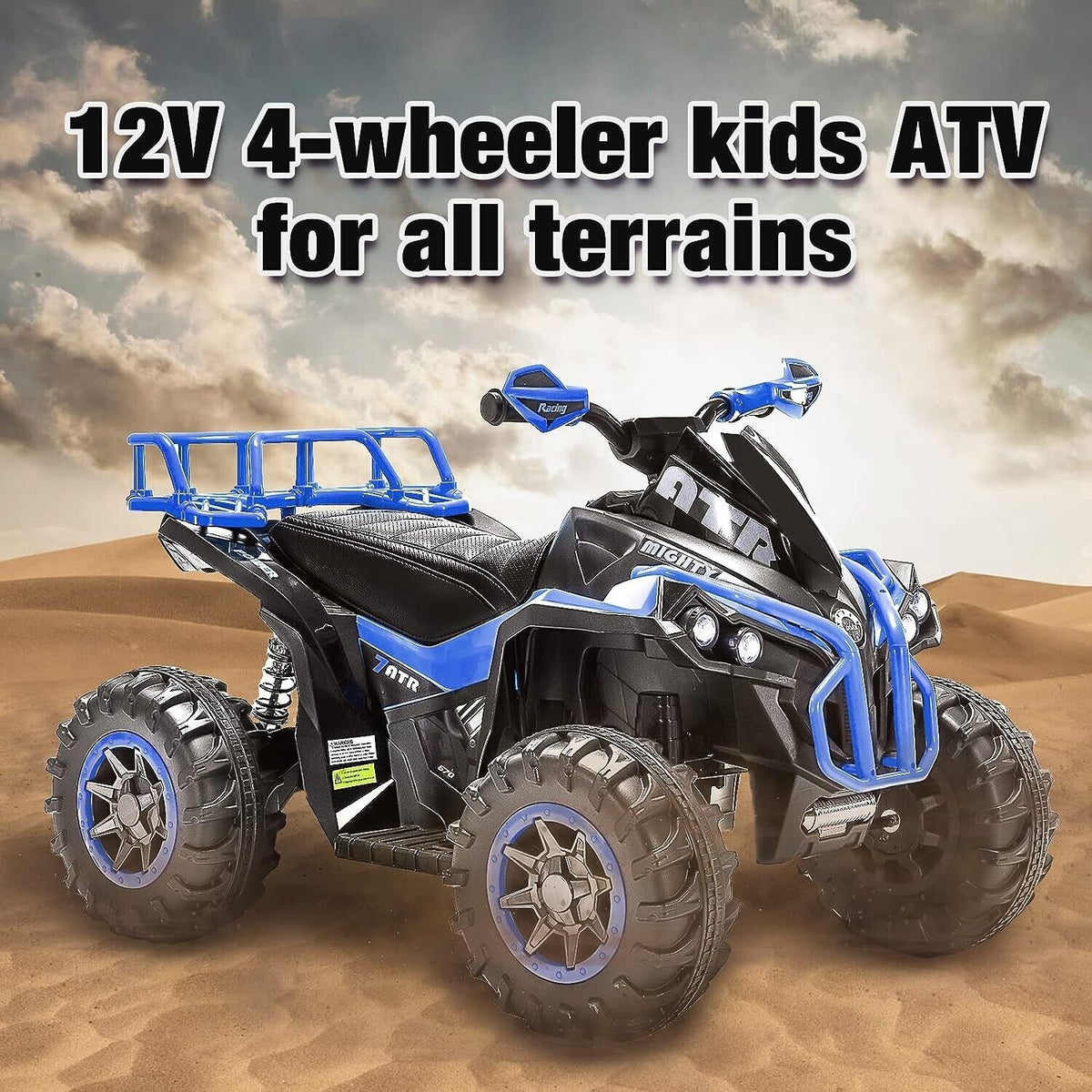 Electric Ride-On Quad Bike for Kids 3-7 Years Old - Perfect Gift for Children