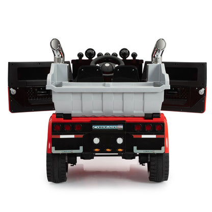 12V Kids Electric Ride On Toy Truck with Music and Remote Control