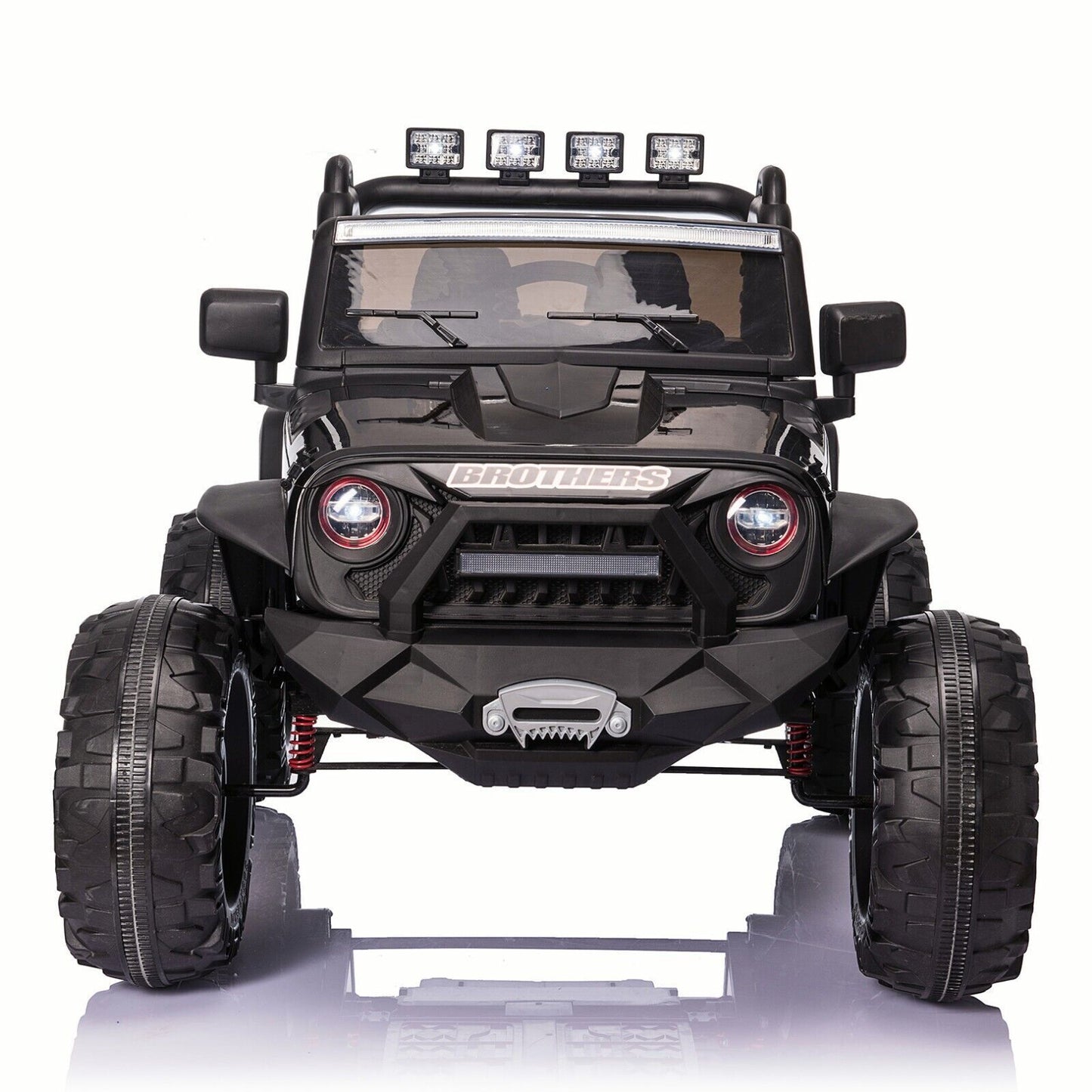 Electric 24V Battery Kids Ride On Car Toy Truck with USB, Bluetooth, and Remote Control Features
