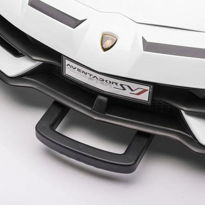 TWO SEATER LAMBORGHINI AVENTADOR 24V KIDS VEHICLE - KIDS ELECTRIC CAR WITH REMOTE CONTROL