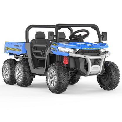 Electric 3-Speed Kids Ride-On Truck with Remote Control - Perfect Gift for US Children (24V)