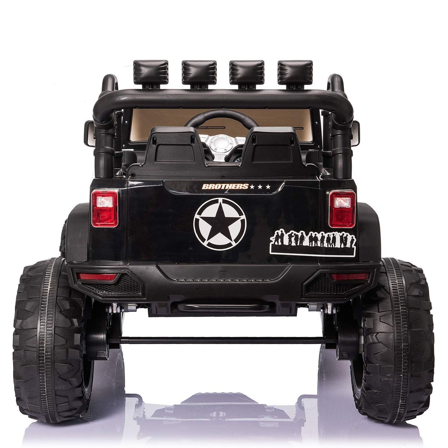Premium 24V Electric Kids Ride-On Truck with MP3, LED Lights, and Remote Control - 3 Speeds, 2X200W Motors