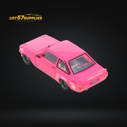INNO64 Ford Escort MK2 Pandem "Emotion" Retro Havoc Pink 1:64
