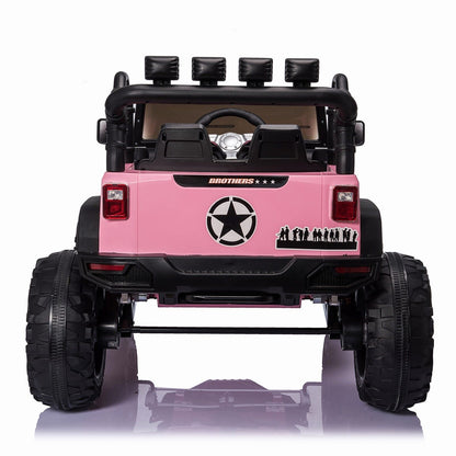 Remote Control 24V Electric Ride On Car Toy with Music - Perfect Gift for Kids