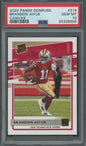 Graded 2020 Panini Donruss Brandon Aiyuk #319 Canvas Rookie RC Football Card PSA 10 Gem
