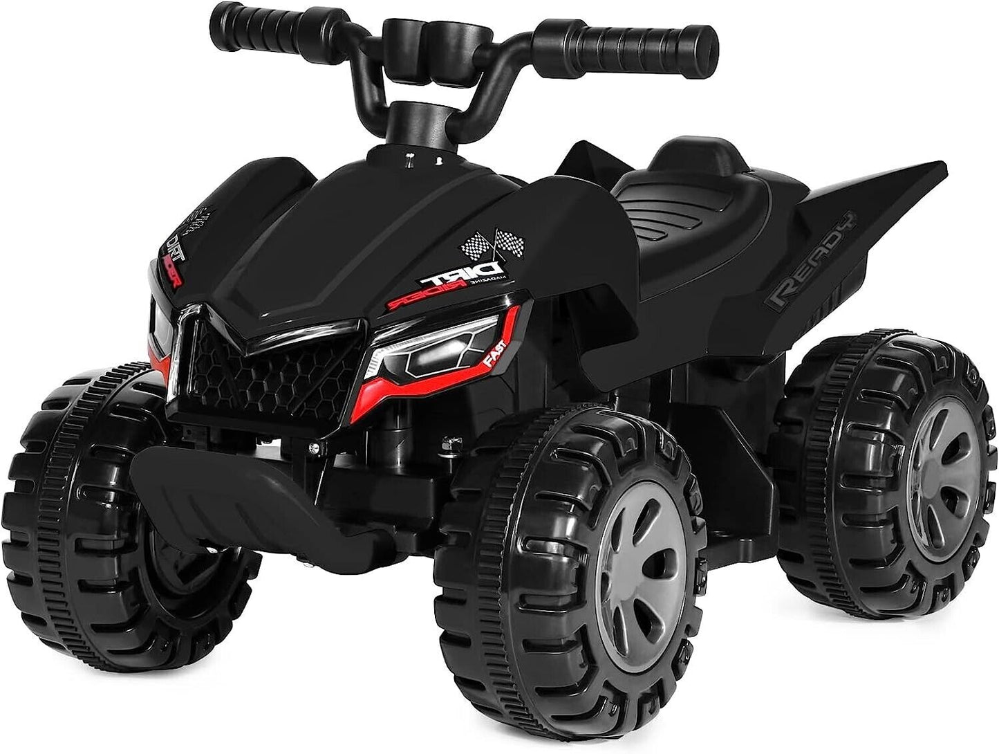 25W Electric ATV for Toddlers with Wireless Music and 6V Battery Power