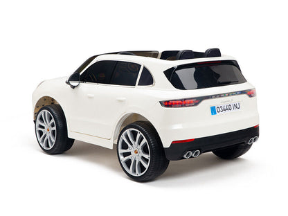 12V Electric Porsche Cayenne Children's Ride-on Car with EVA Rubber Tires