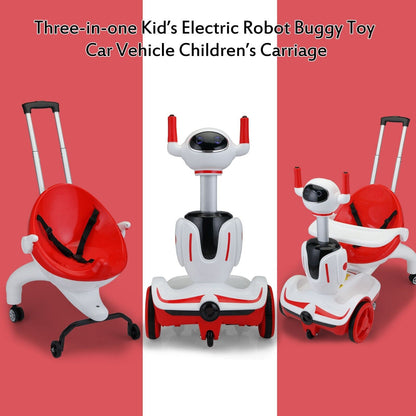 TOBBI 3-in-1 Robot Buggy Electric Car: The Perfect Gift for Toddlers with Remote Control