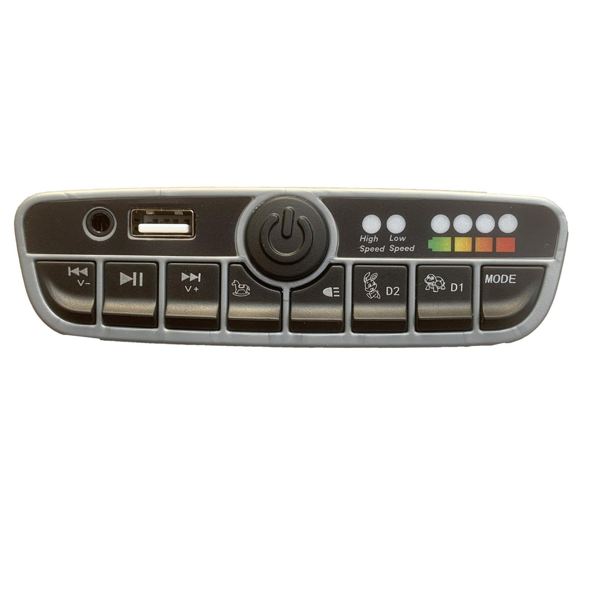 12V Children's Electric Ride-On Vehicle with Central Control and Music Playback