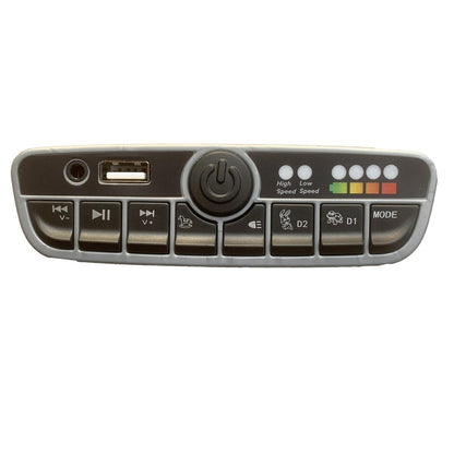 12V Children's Electric Ride-On Vehicle with Central Control and Music Playback