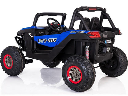Electric UTV Children's Ride On 12V Battery Operated 4x4 Utility Vehicle 2-Seat Car