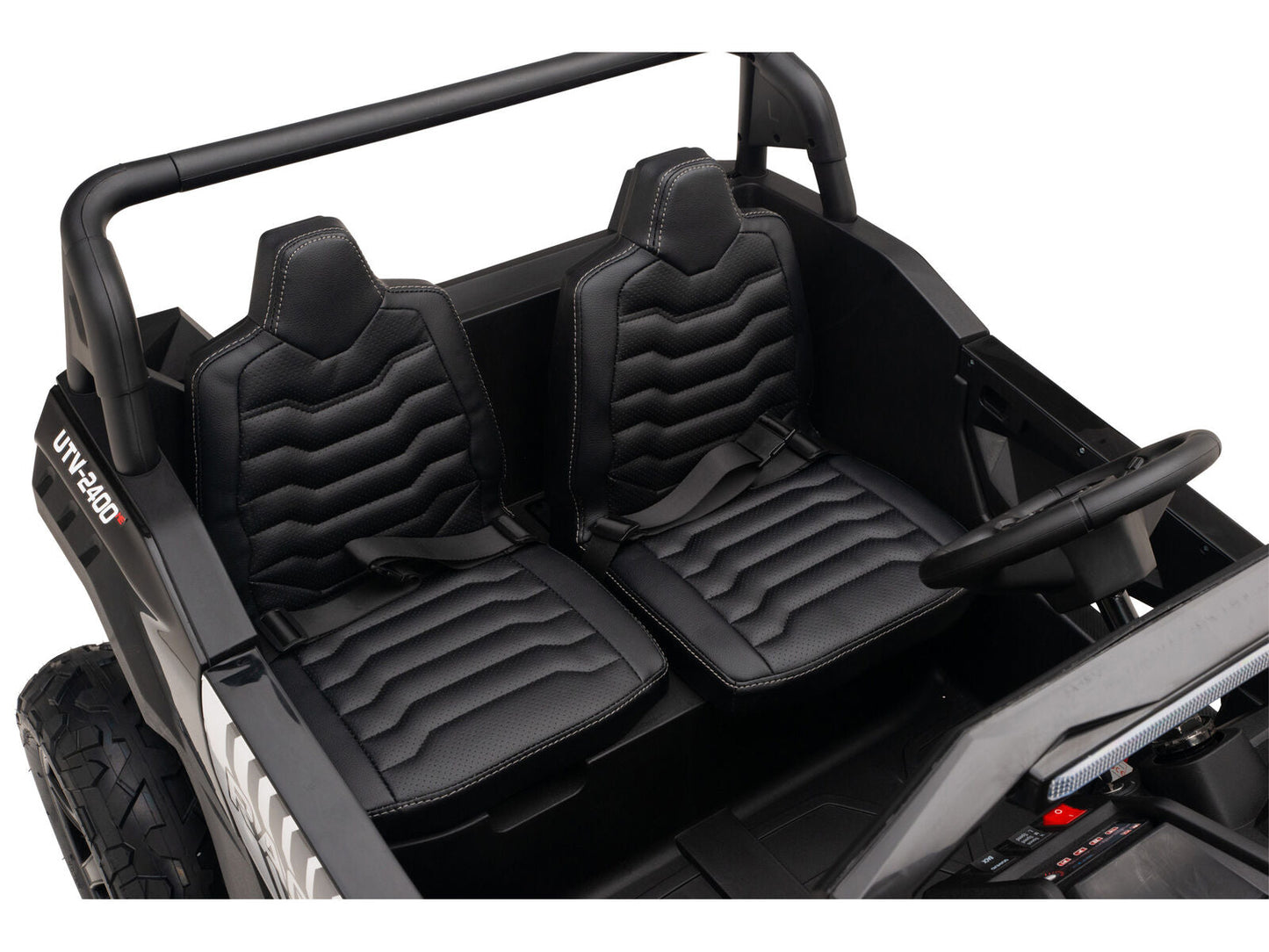 Electric 24V UTV Buggy for Kids with Rubber Tires