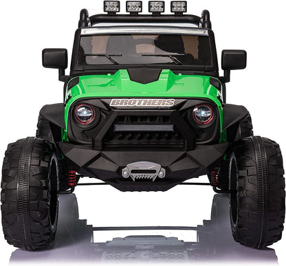 Premium 24V Electric Kids Jeep with 2X200W Battery, Remote Control, and 3-Speed Options