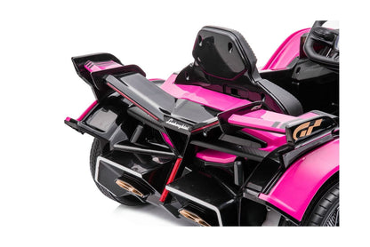 Dakott Lamborghini V12 Vision Gran Turismo Kids Ride-on Sports Car, Pin Edition