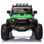 24V Electric Ride-On Truck for Kids with Remote Control, MP3 Player, LED Lights, and 3 Speeds - Seats 2