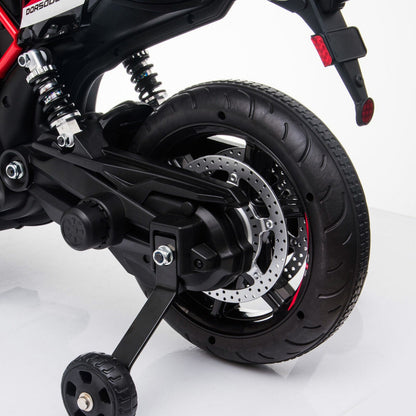 TOBBI 12V Aprilia Licensed Electric Dirt Bike for Kids - Perfect Xmas Gift!