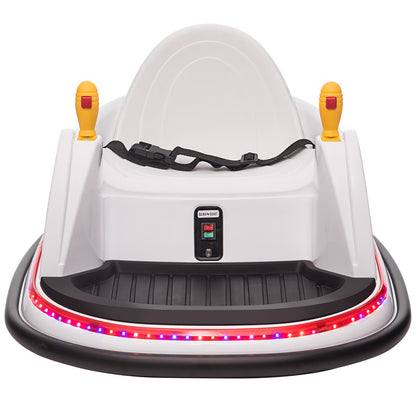 6V Electric Ride-On Bumper Car with Remote Control for Kids and Toddlers