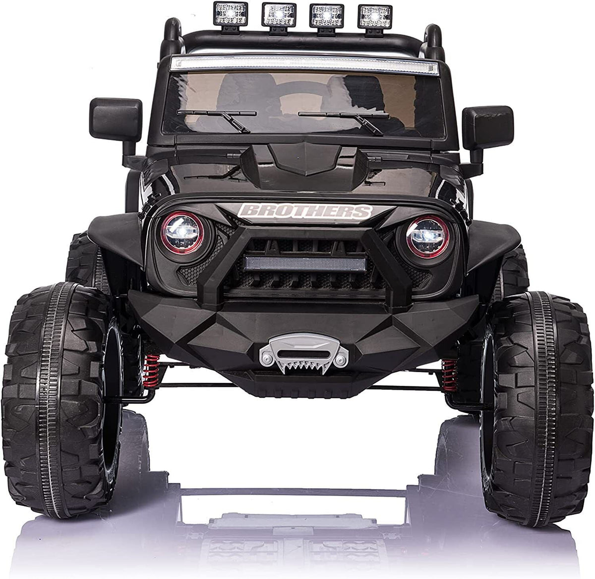 Premium 24V Electric Kids Jeep with 2X200W Battery, Remote Control, and 3-Speed Options
