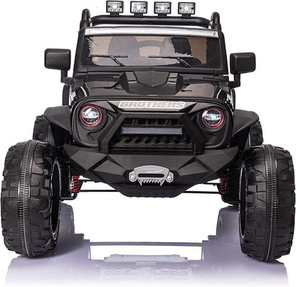 Premium 24V Electric Kids Jeep with 2X200W Battery, Remote Control, and 3-Speed Options