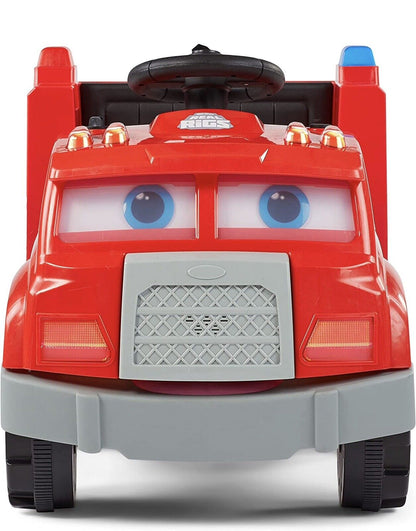 Brand New Kid Trax Real Rigs Toddler Fire Truck with 6V Battery & Charger Included!