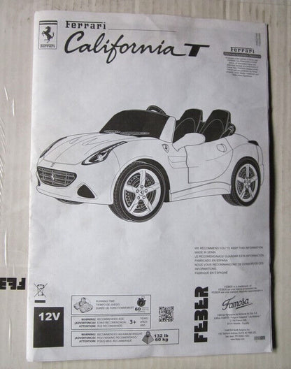 Rev up the Fun with the Ferrari California T Kids' Electric Car