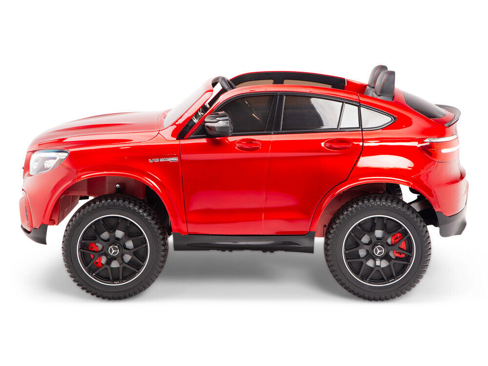 12V Power Mercedes GLC63S 2 SEAT Children's Electric Ride-on Car with Wheels
