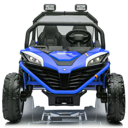 24V Kids 2-Seater Electric Ride-On UTV Truck with 4WD and 320W Motor, Remote Control