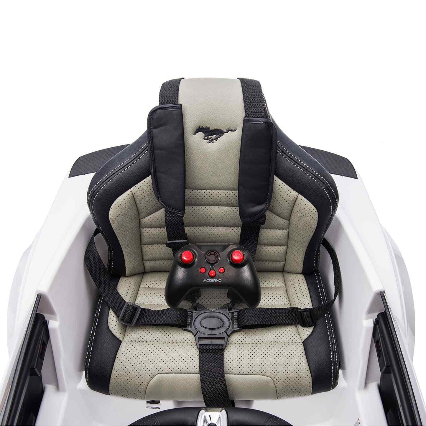24V Children's Boys Ride-On Ford Mustang GT Custom Edition Car with Dual High-Powered Motors and Remote Control