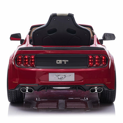 24V Children's Boys Ride-On Ford Mustang GT Custom Edition Car with Dual High-Powered Motors and Remote Control