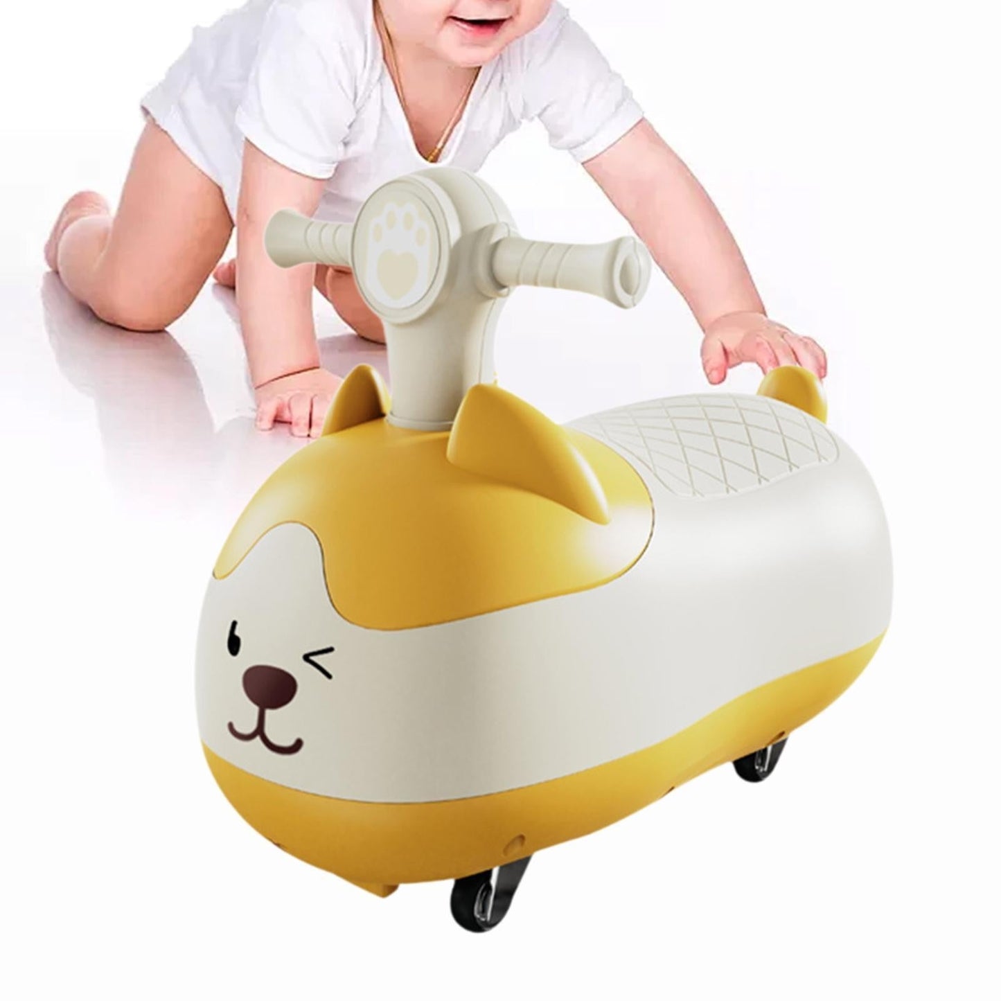 Wiggle Car Ride-Ons with Smooth Surface for Outdoor Play Ages 3 and Up Party Favors