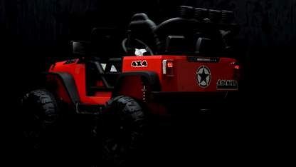 Premium 24V Electric Kids Jeep with 2X200W Battery, Remote Control, and 3-Speed Options