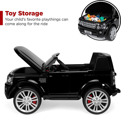 12V 3.7 MPH Two-Seater Licensed Land Rover Ride-on Car Vehicle with Parent Remote Controller