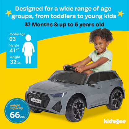 Kidzone Kids 12V Ride On Car - Choose from 7 Vibrant Colors!