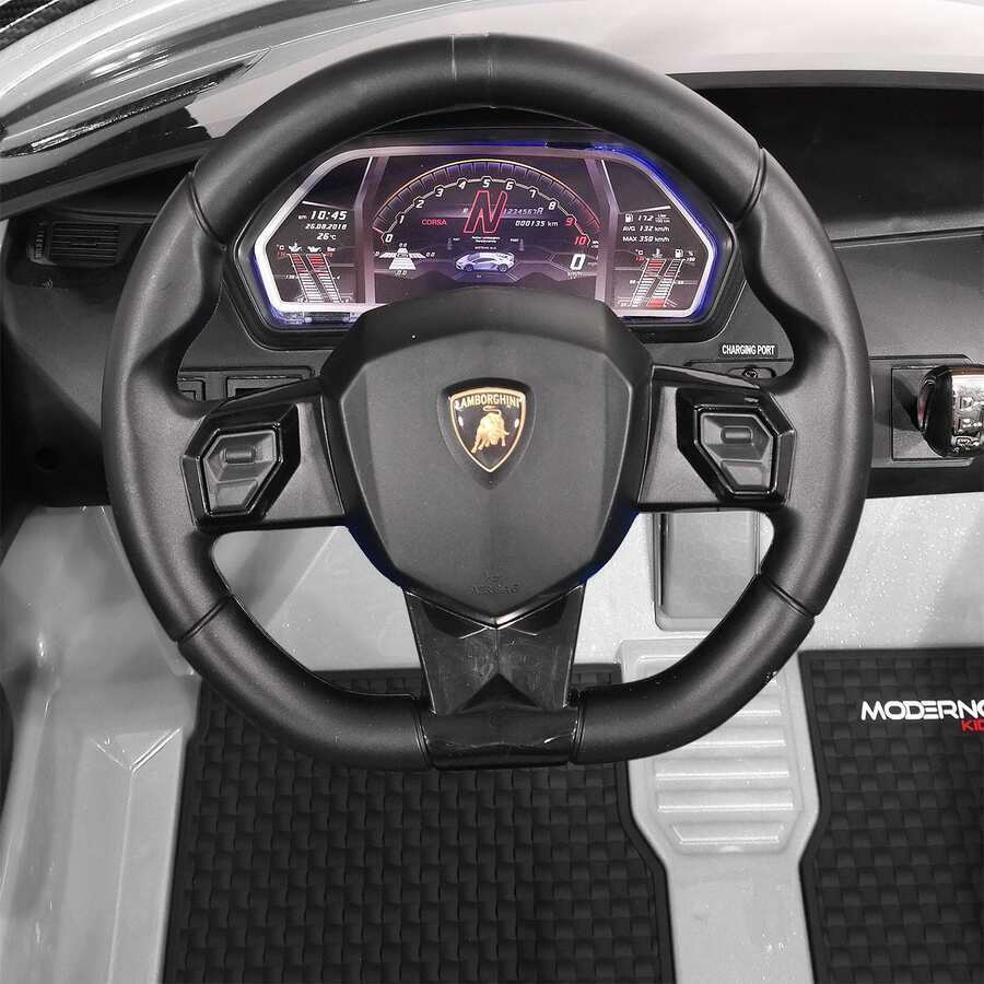 TWO SEATER LAMBORGHINI AVENTADOR 24V KIDS VEHICLE - KIDS ELECTRIC CAR WITH REMOTE CONTROL