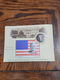 43rd President George W. Bush $100 Stamp Liberia Mystic Stamp Company