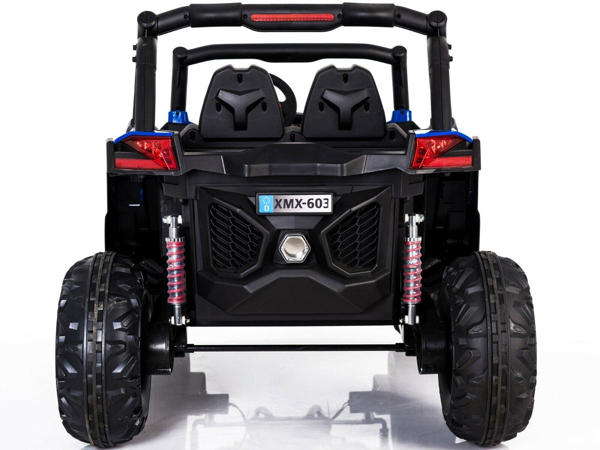 12V Kids Ride-On Toy Electric Car - Mini Moto UTV 4x4 - Black, Blue, White, Red, Pink