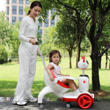 TOBBI 3-in-1 Electric Ride On Car for Kids: Transforming Robot Buggy Toy with Remote Control - Perfect Gift for Toddlers