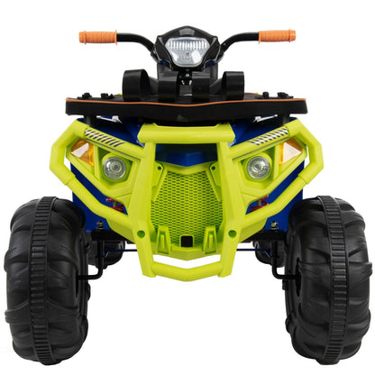 Huffy Kids 12-Volt ATV Battery Ride On Toy with Straps for Nerf Toys - Perfect for Outdoor Adventures!