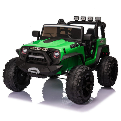 Electric Ride-On Truck for Kids with Remote Control - 2 Seater, 24V Battery Powered