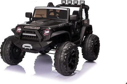 Premium 24V Electric Kids Jeep with 2X200W Battery, Remote Control, and 3-Speed Options