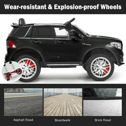 Licensed Kids Ride On Car - 12V Mercedes Benz GLE Style