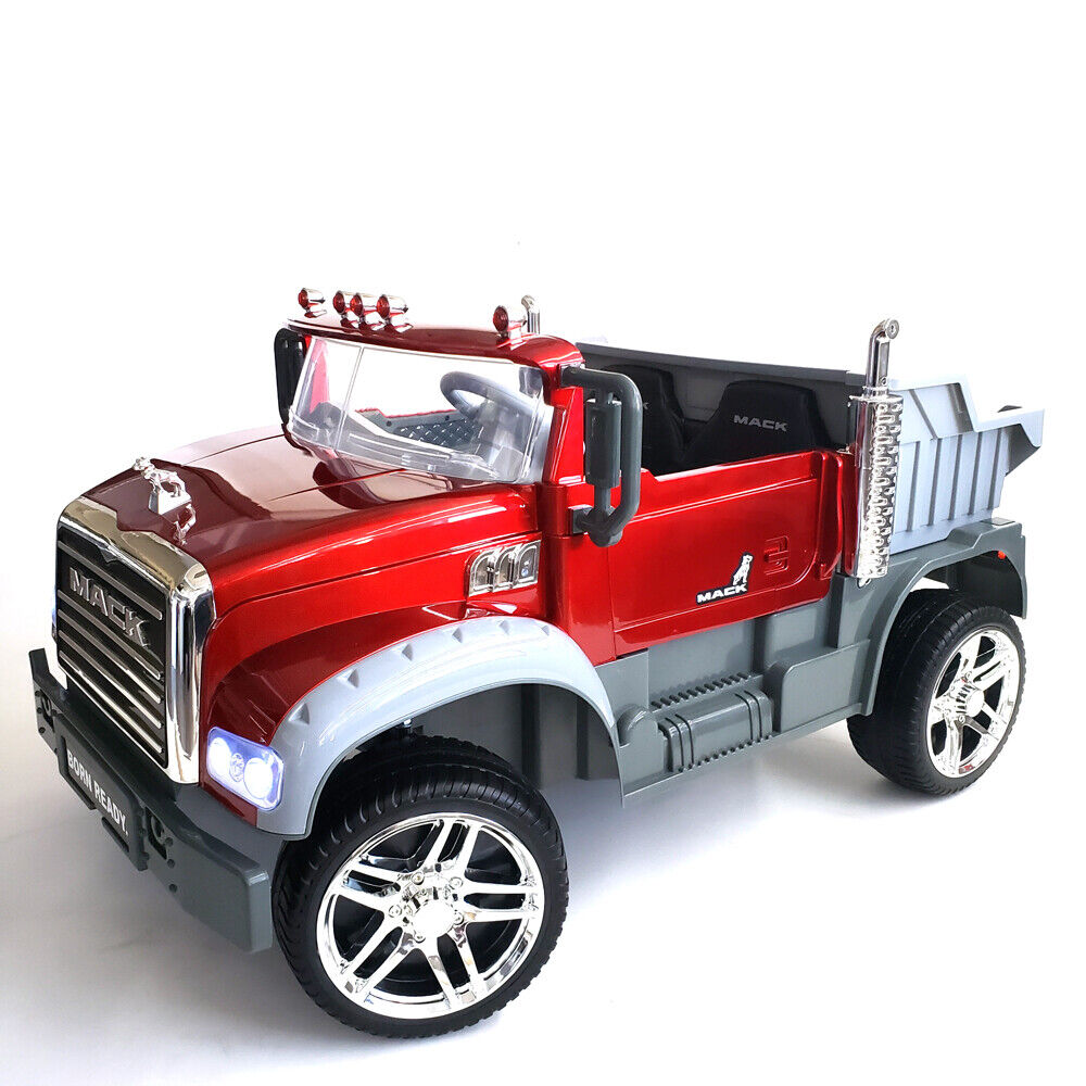 Mack Truck 2 Seater Children's Electric Car with Remote Control