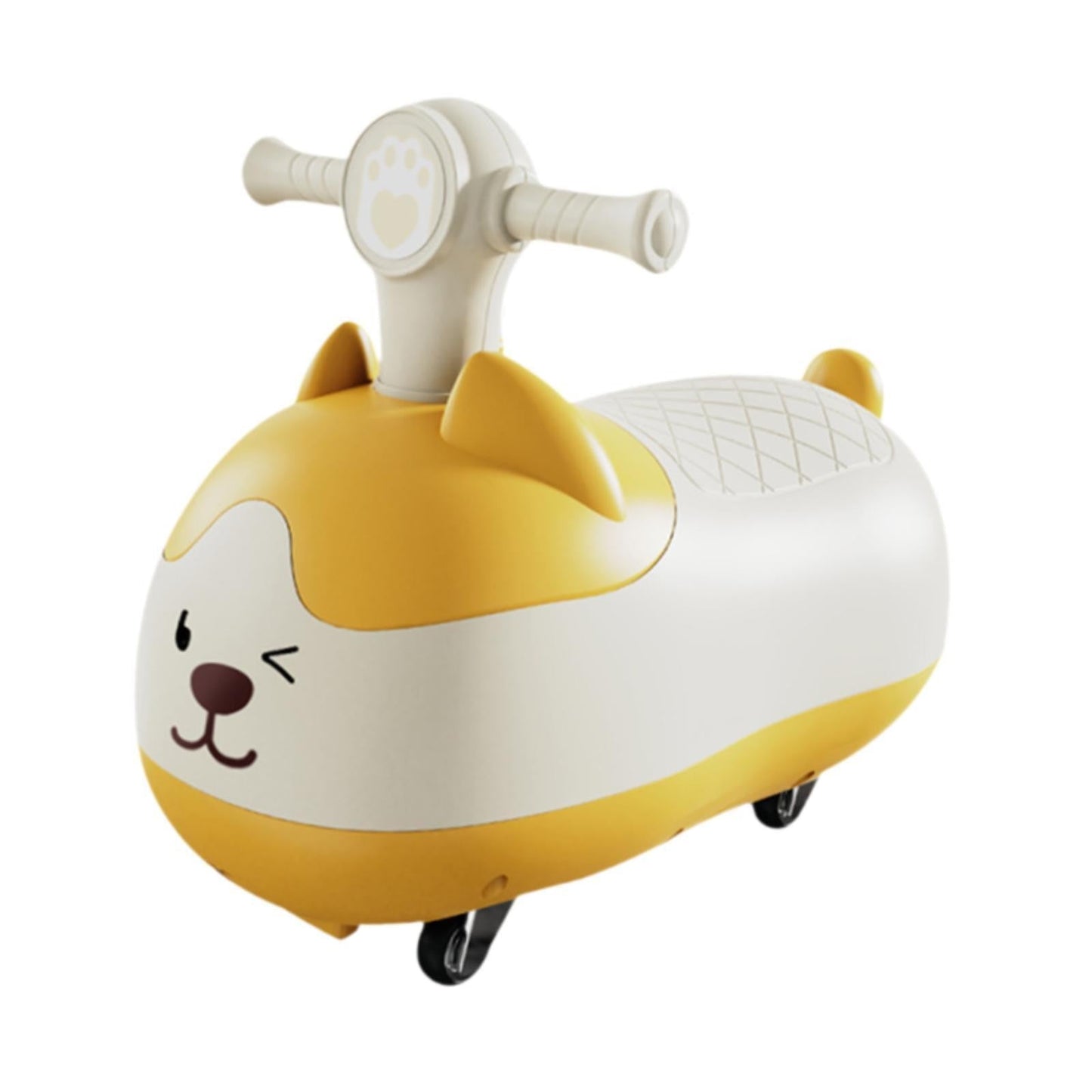 Silent Wiggle Ride On Car Scooter for Kids Outdoor Play Boys Girls Holiday Gift