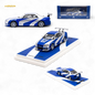 TimeMicro Skyline GT-R R34 Blue Silver 1:64