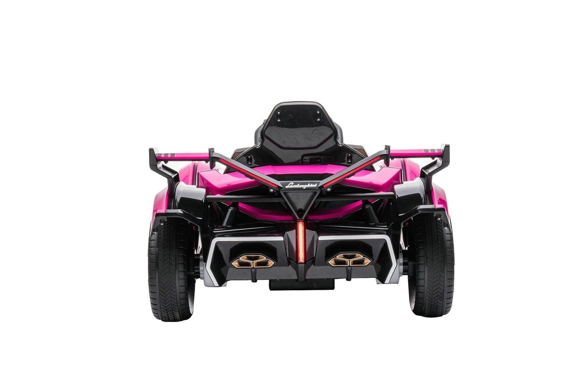 Dakott Lamborghini V12 Vision Gran Turismo Kids Ride-on Sports Car, Pin Edition